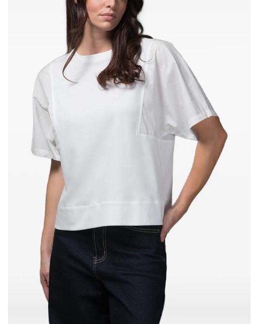 Moorer White Genola-Jtf Top
