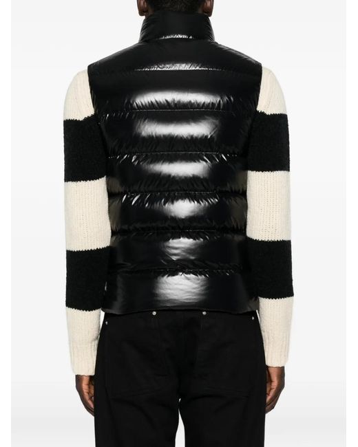 Moncler Black Tibb Padded Gilet for men