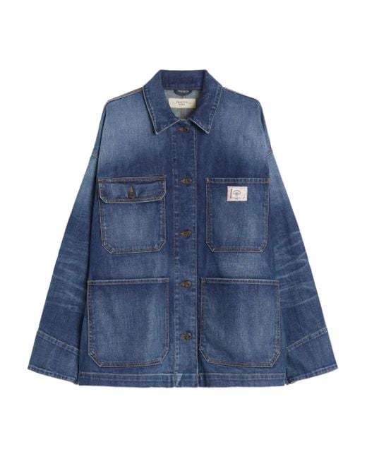 Weekend by Maxmara Blue Aligi Denim Jacket