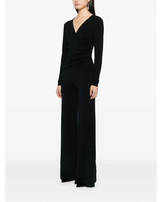 Tom Ford Black Wool Jumpsuit