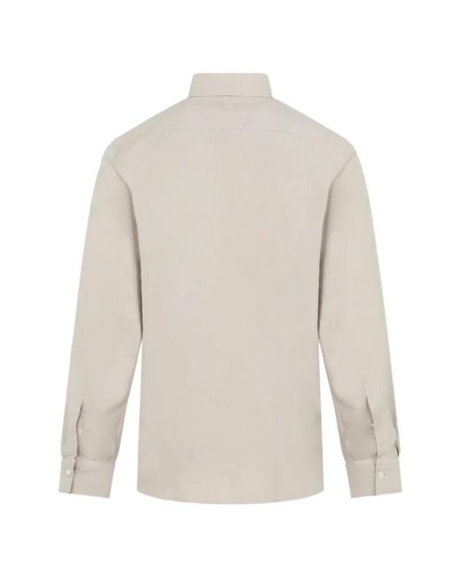 Canali White Buttoned Shirt for men