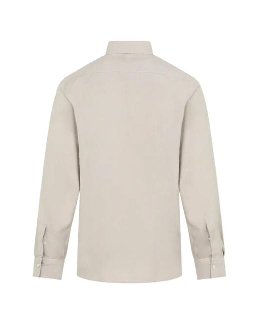 Canali White Buttoned Shirt for men
