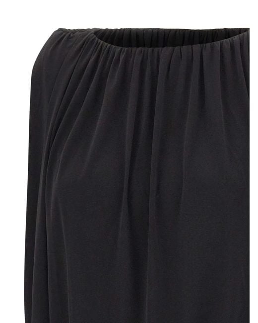 Vince Black Balloon-Silhouette Blouse