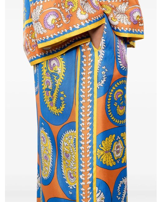 Pantaloni Luis di ALÉMAIS in Blue