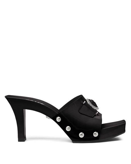 Versace Black Paint Shoes