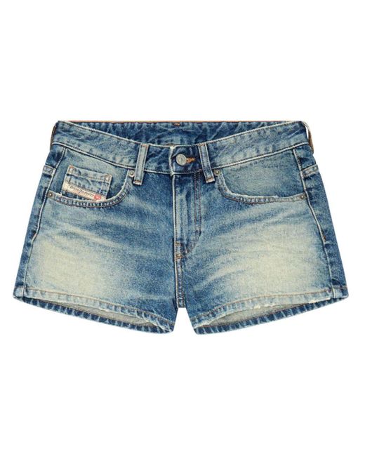 DIESEL Blue De-Yuba Jeans-Shorts
