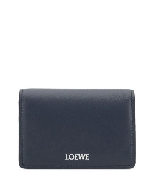 Loewe Blue Bi-Fold Cardholder for men