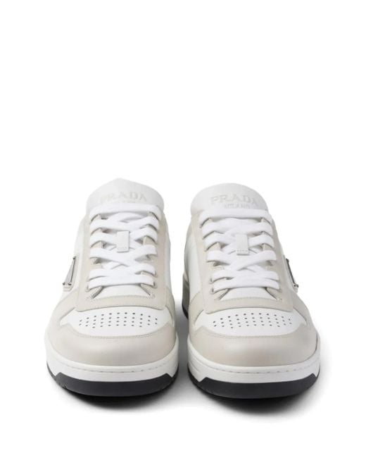 Prada White Downtown Sneaker for men