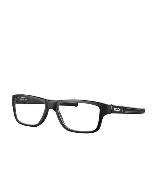 Oakley Black Marshal Rectangle Glasses for men
