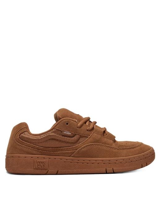 Vans Brown Speed Suede Sneakers for men