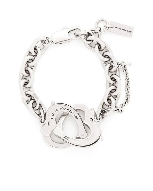 Bracciale Rigido di Marc Jacobs in White