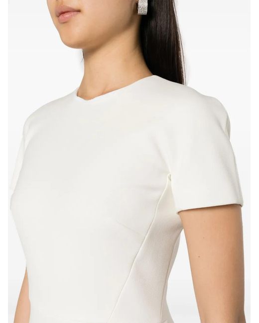 Victoria Beckham White Dresses