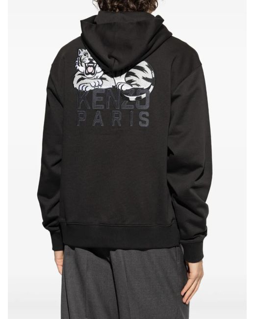 メンズ KENZO ロゴ パーカー Black