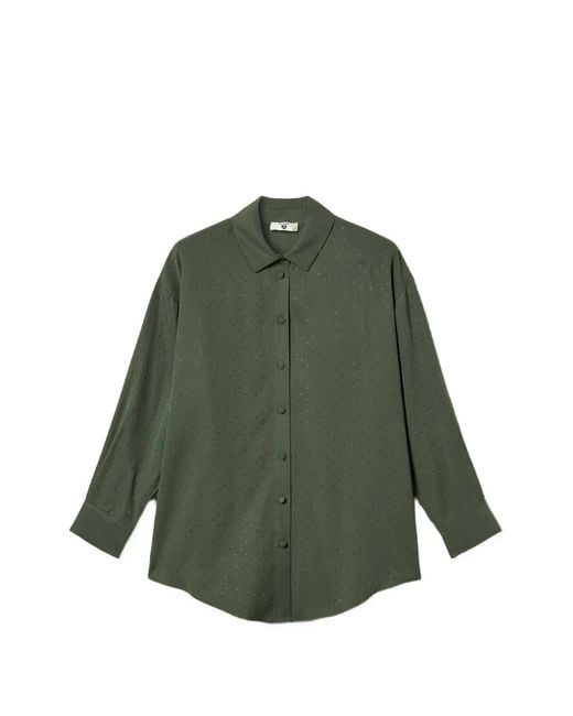 Twinset Green Long-Sleeves Shirt
