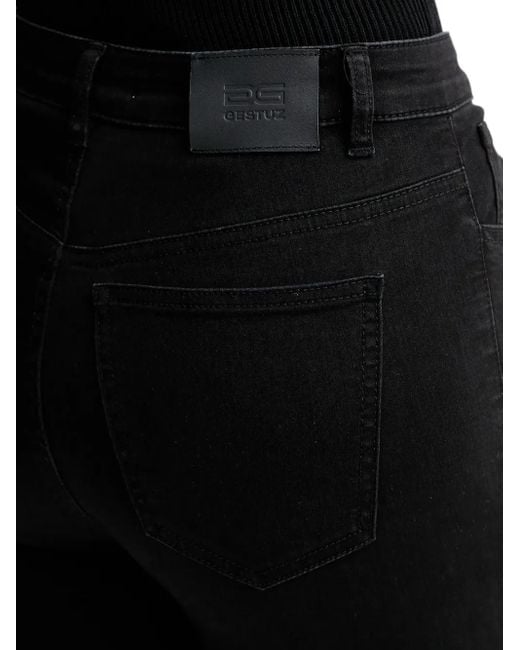 Gestuz Black Gzemily Cropped Jeans