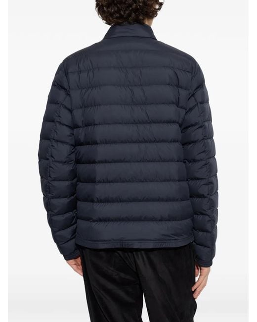 Moncler Blue Clorin Quilted Down Jacket for men