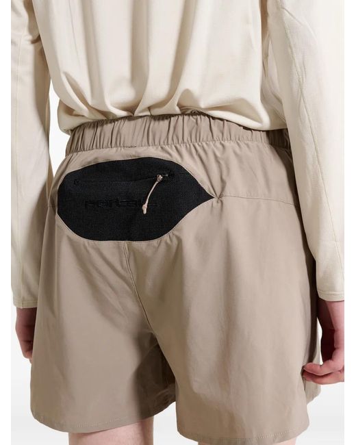 Portal Natural Marka Liner Logo-Embroidered Shorts for men