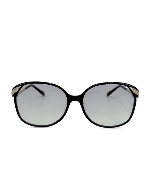 Yellows Plus Black Glenda Round-Fame Sunglasses