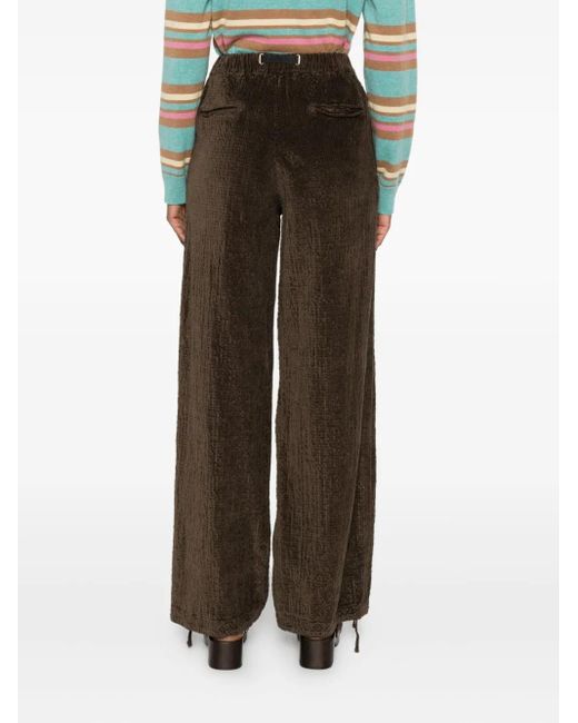 White Sand White Drawstring-Waist Pants