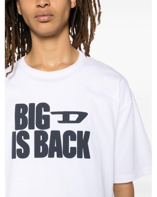 DIESEL T-Boxt-Back T-Shirt in White für Herren
