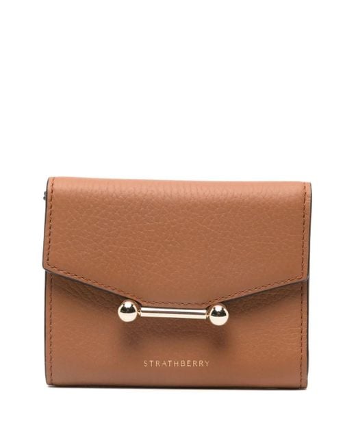 Strathberry Mosaic 財布 Brown