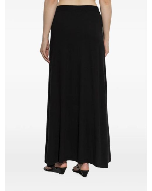 Lisa Yang Black Adrienne Knitted Skirt
