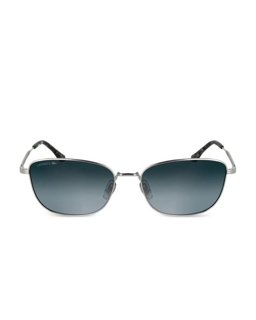 Lacoste Blue Rectangle-Frame Sunglasses
