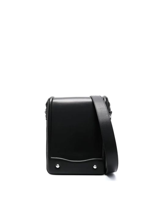 Lemaire レディース ブラック Enveloppe レザー ショルダーバッグ