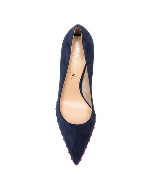 Rayla K Blue Pointed Pumps