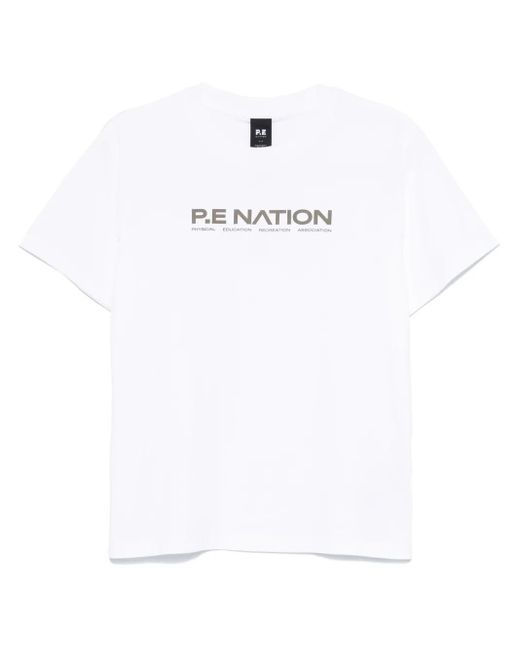 P.E Nation White Aero T-Shirt
