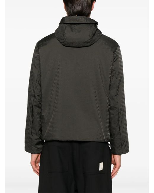 Emporio Armani Black Nylon Jacket for men