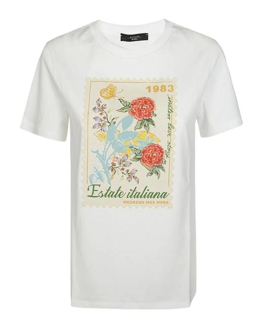 Weekend by Maxmara White Zirlo T-Shirt