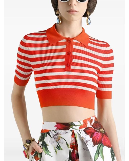 Dolce & Gabbana Red Dolce & Gabbana T-Shirts And Polos