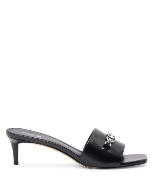 Michael Kors Black 50Mm Rebecca Sandals