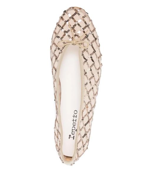 Ballerine Llilouh di Repetto in Natural