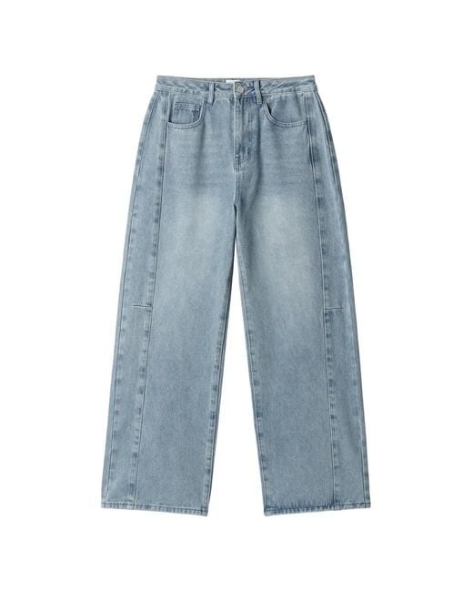 B+ AB Blue Five-Pocket Jeans