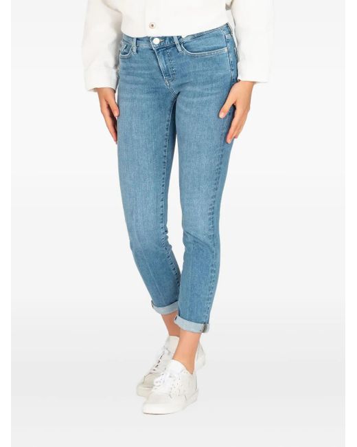 FRAME Blue Belt-Loops Jeans