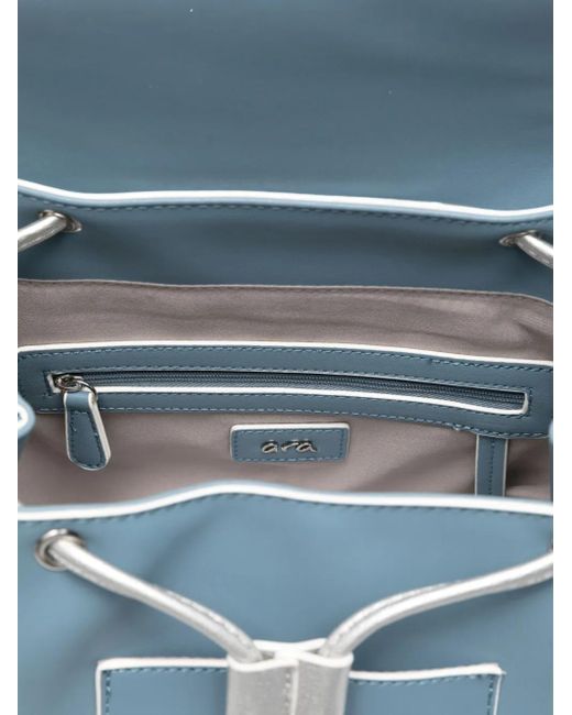 Ara Blue Elliot Flap-Closure Backpack