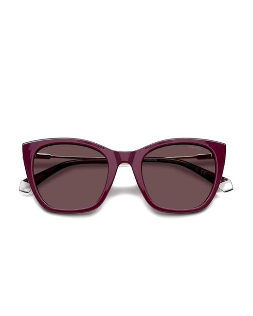 Polaroid Purple Cat Eye-Frame Sunglasses
