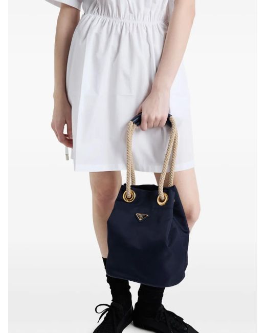 Prada White Poplin Mini Dress