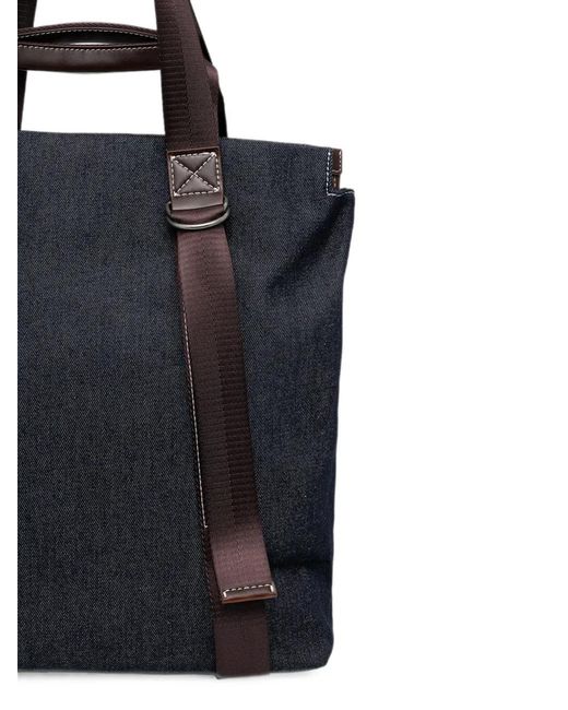 Guess Black Oslo Tote Bag for men