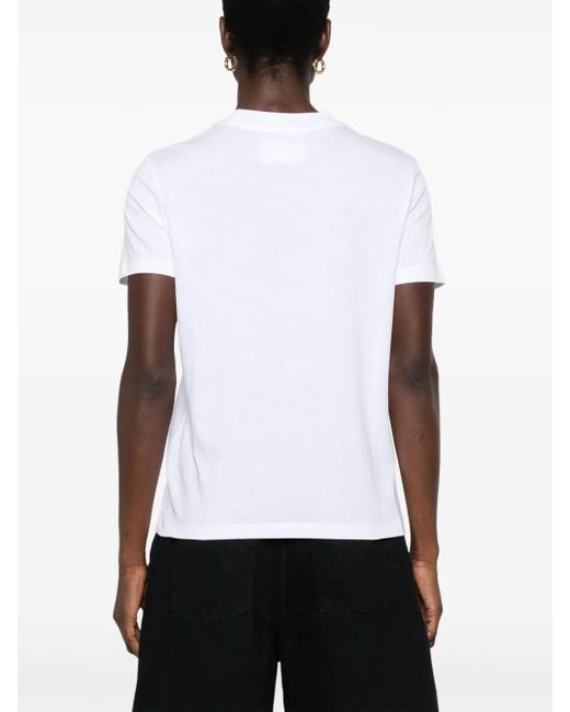Versace Jeans Couture Pink Cotton-Jersey T-Shirt