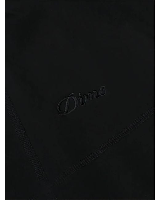 Dime Black Sweat À Coutures Apparentes for men