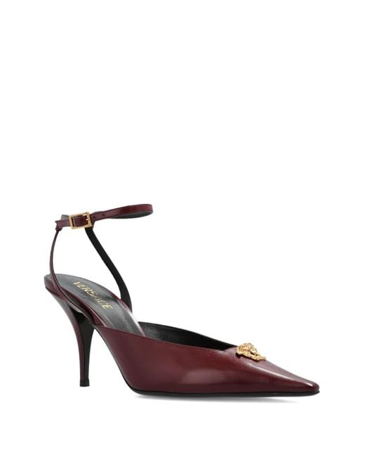 Versace Red Heeled Shoes