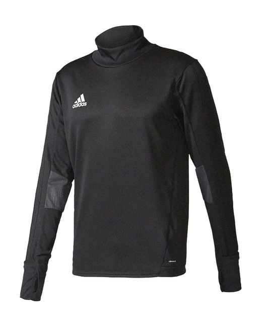 Adidas Tiro17 Trainingstop in het Black voor heren