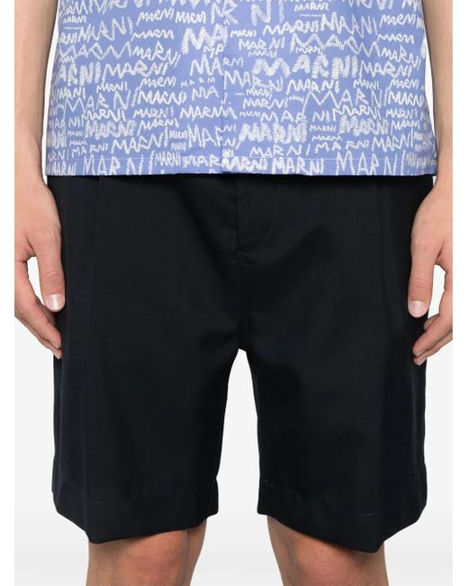Marni Shorts aus Wolle in Black für Herren