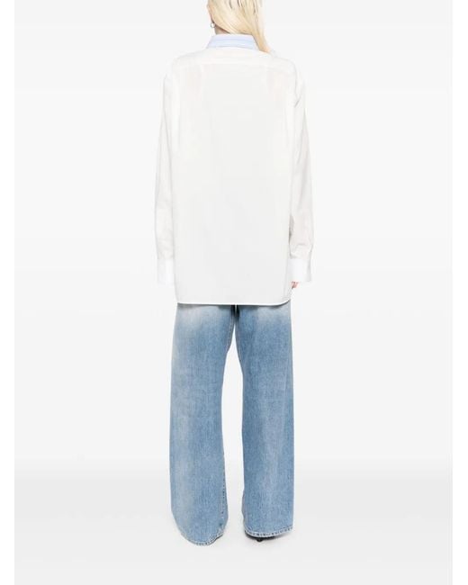 Christopher Esber Milo Tankshirt in het White