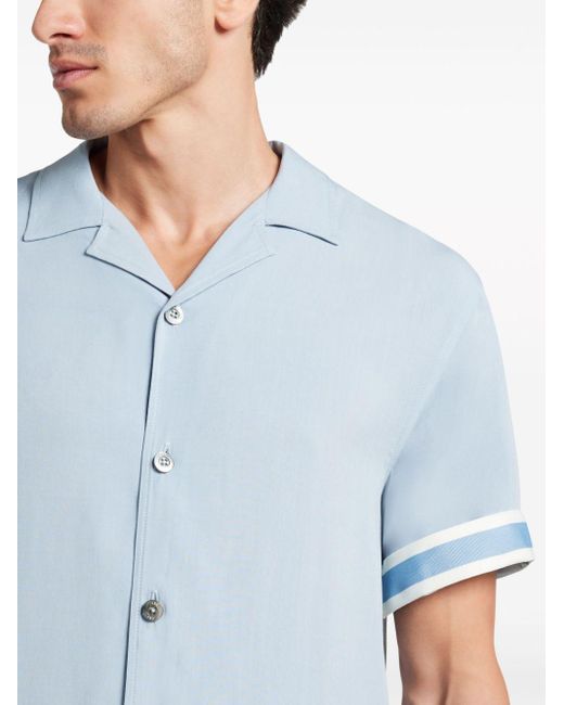 CHE Blue Valbonne Striped Shirt for men