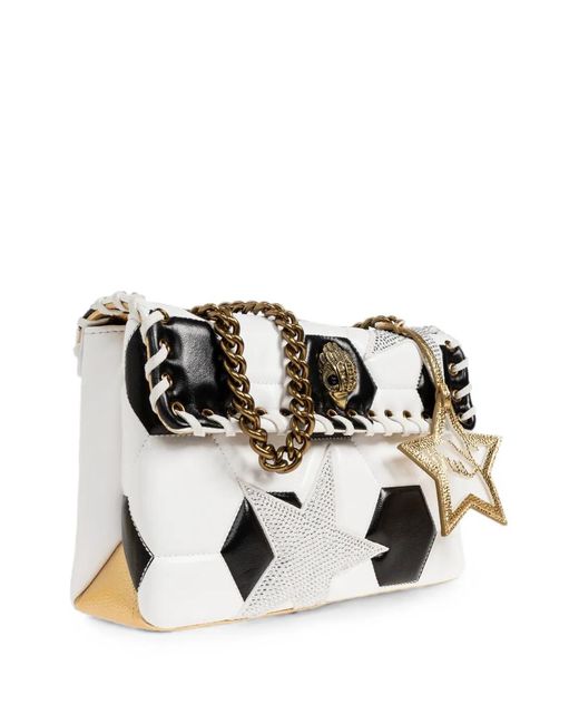 Kurt Geiger White Kensington Soccer Bag