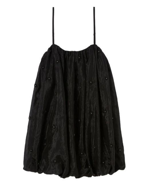 Claudie Pierlot Black Besticktes Minikleid